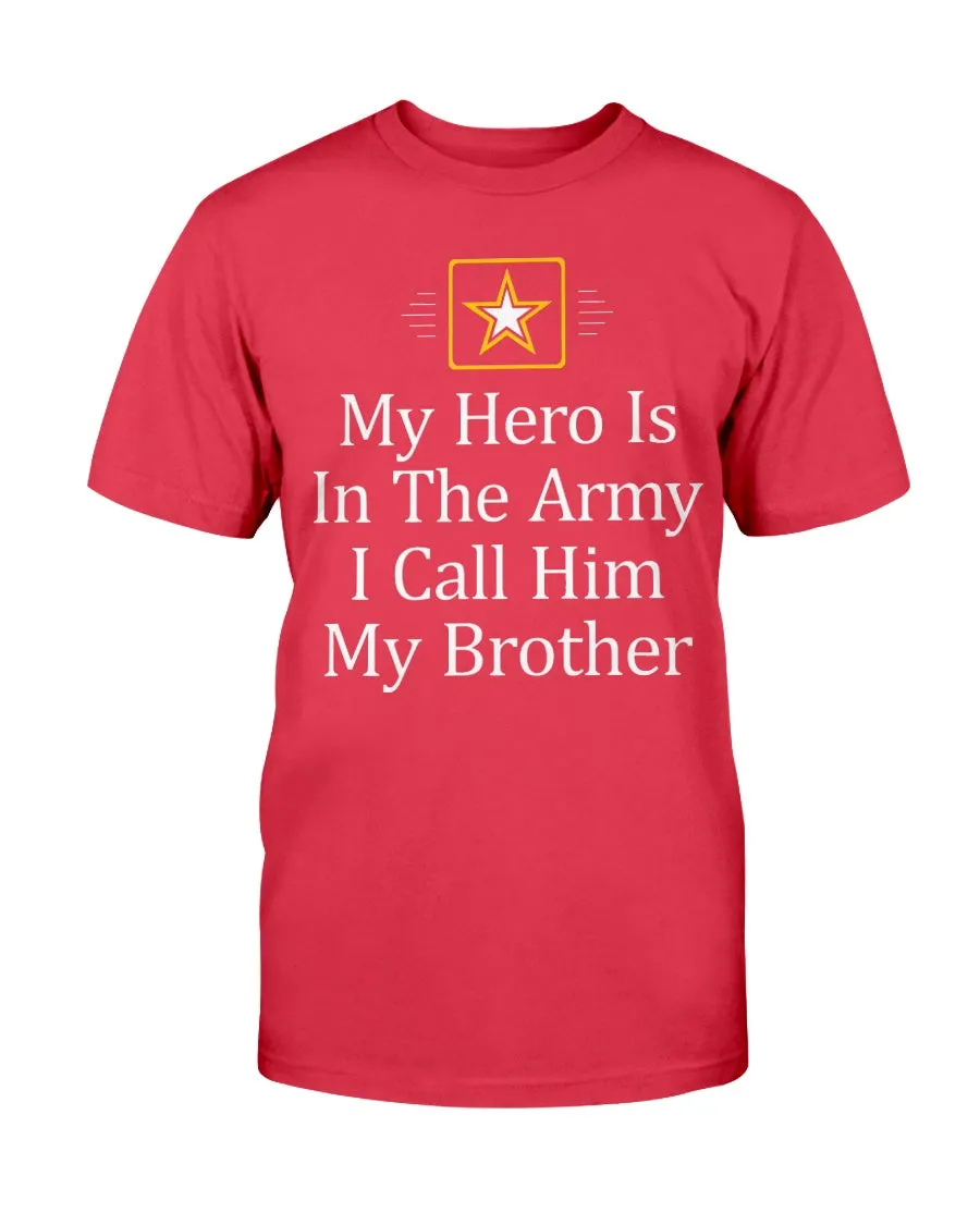 Army Siblings My Hero Is In T-shirts