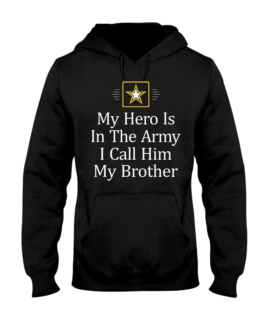 Army Siblings My Hero Is In T-shirts