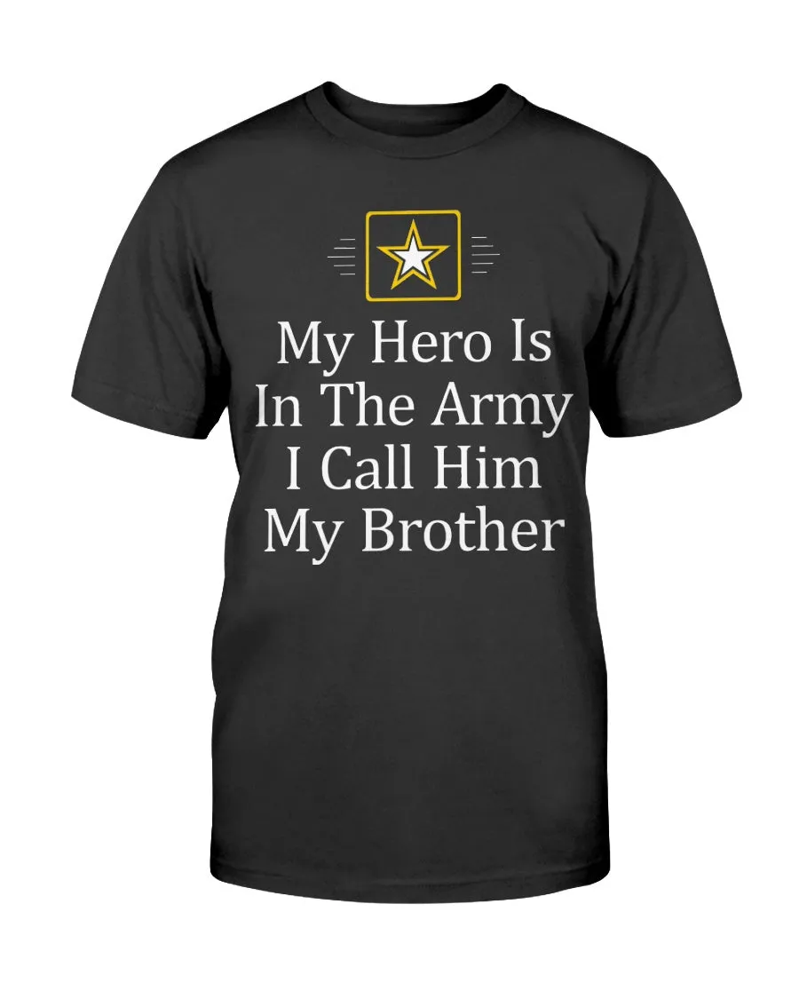 Army Siblings My Hero Is In T-shirts