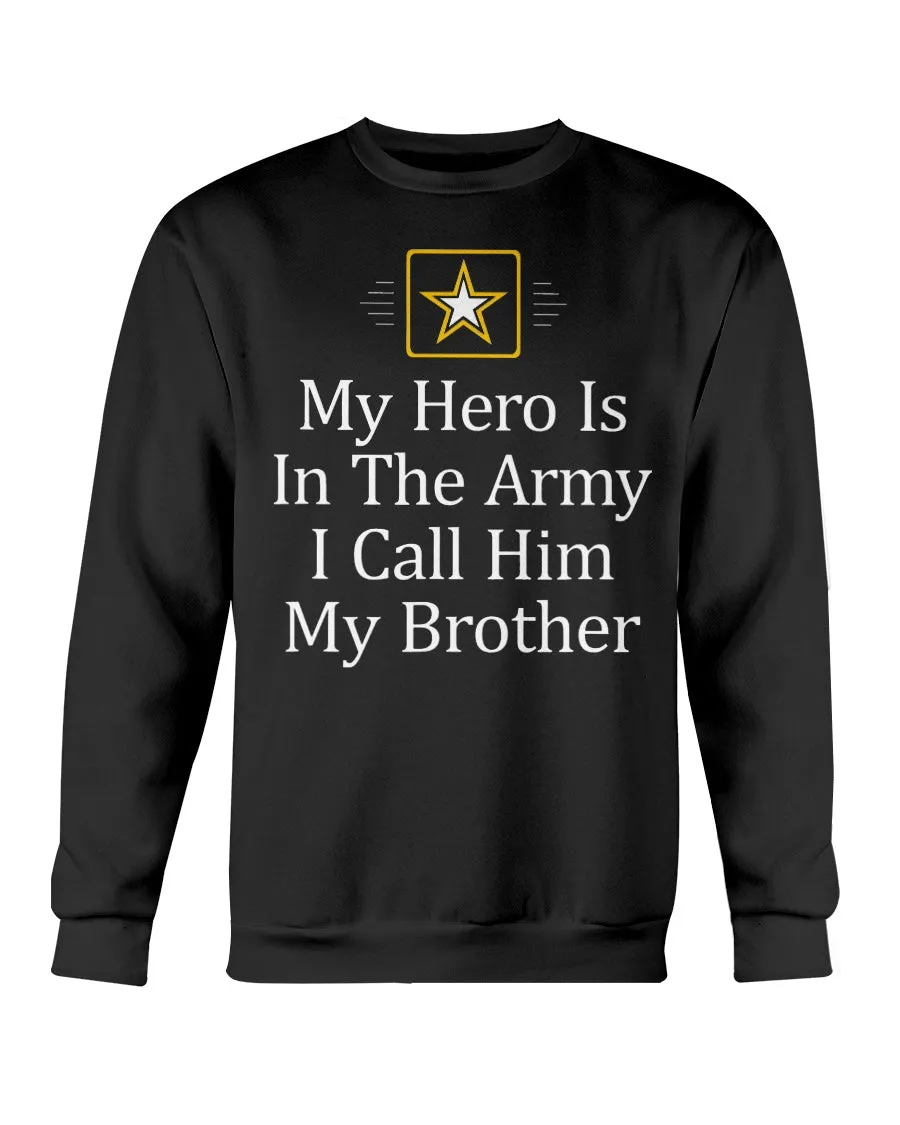 Army Siblings My Hero Is In T-shirts