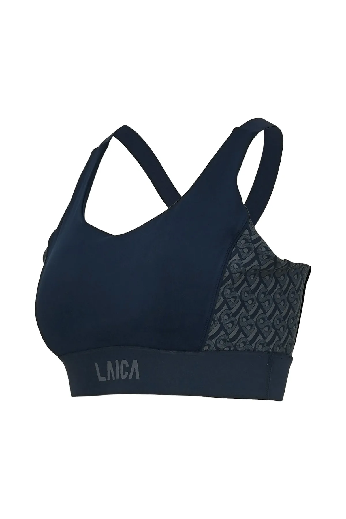 Athleisure Sport Bra - Navy