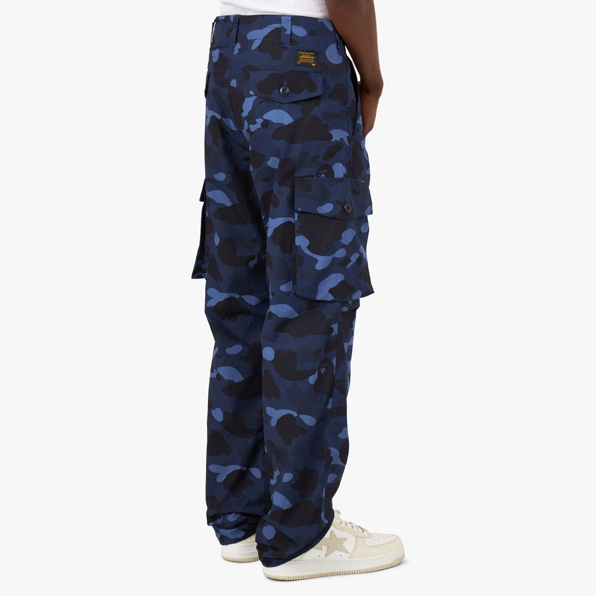 BAPE Camo Six Pocket Pants  / Navy