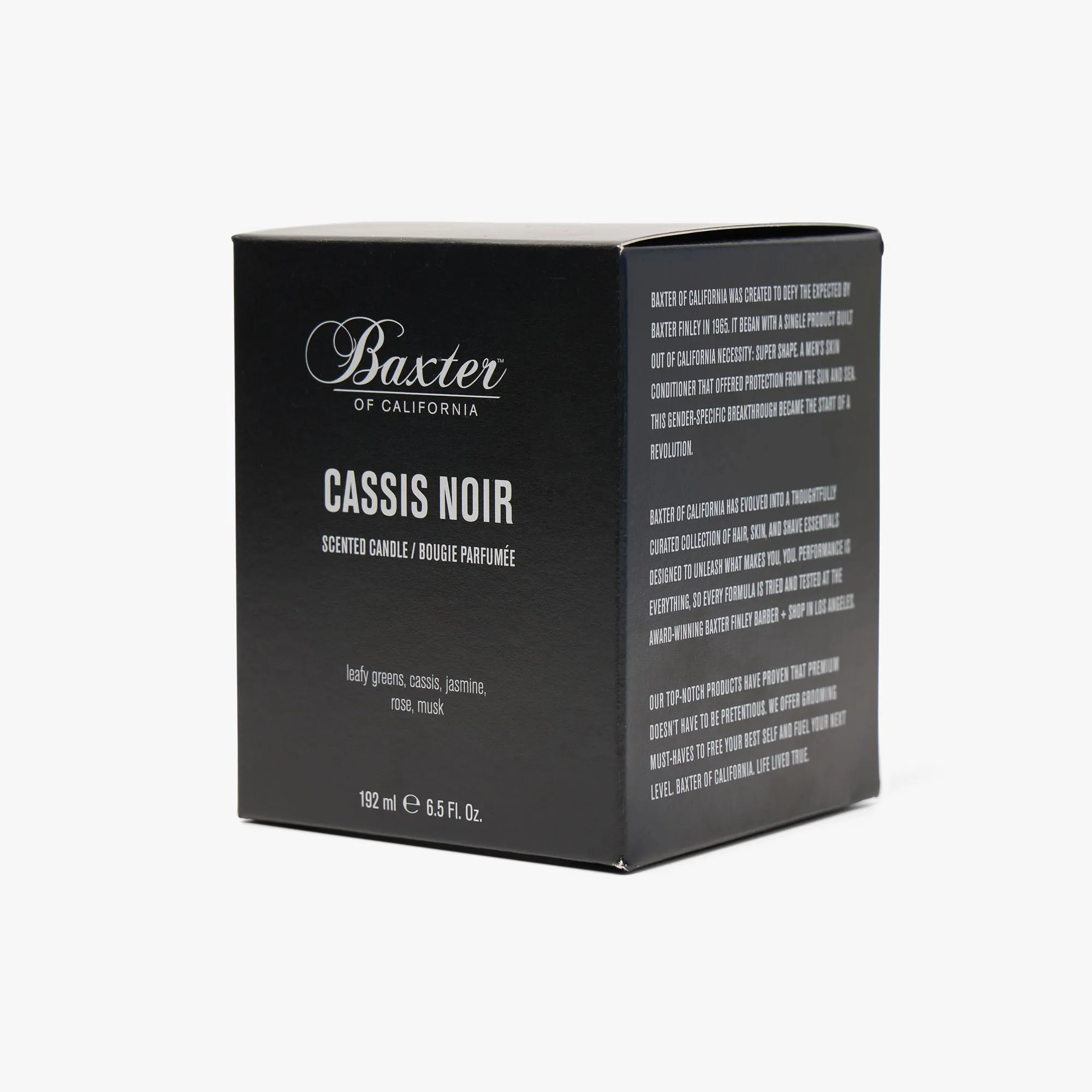 Baxter of California Cassis Noir Candle