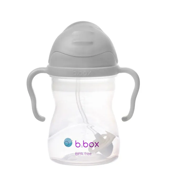 Bbox Sippy Straw Cup 240ml - Grey