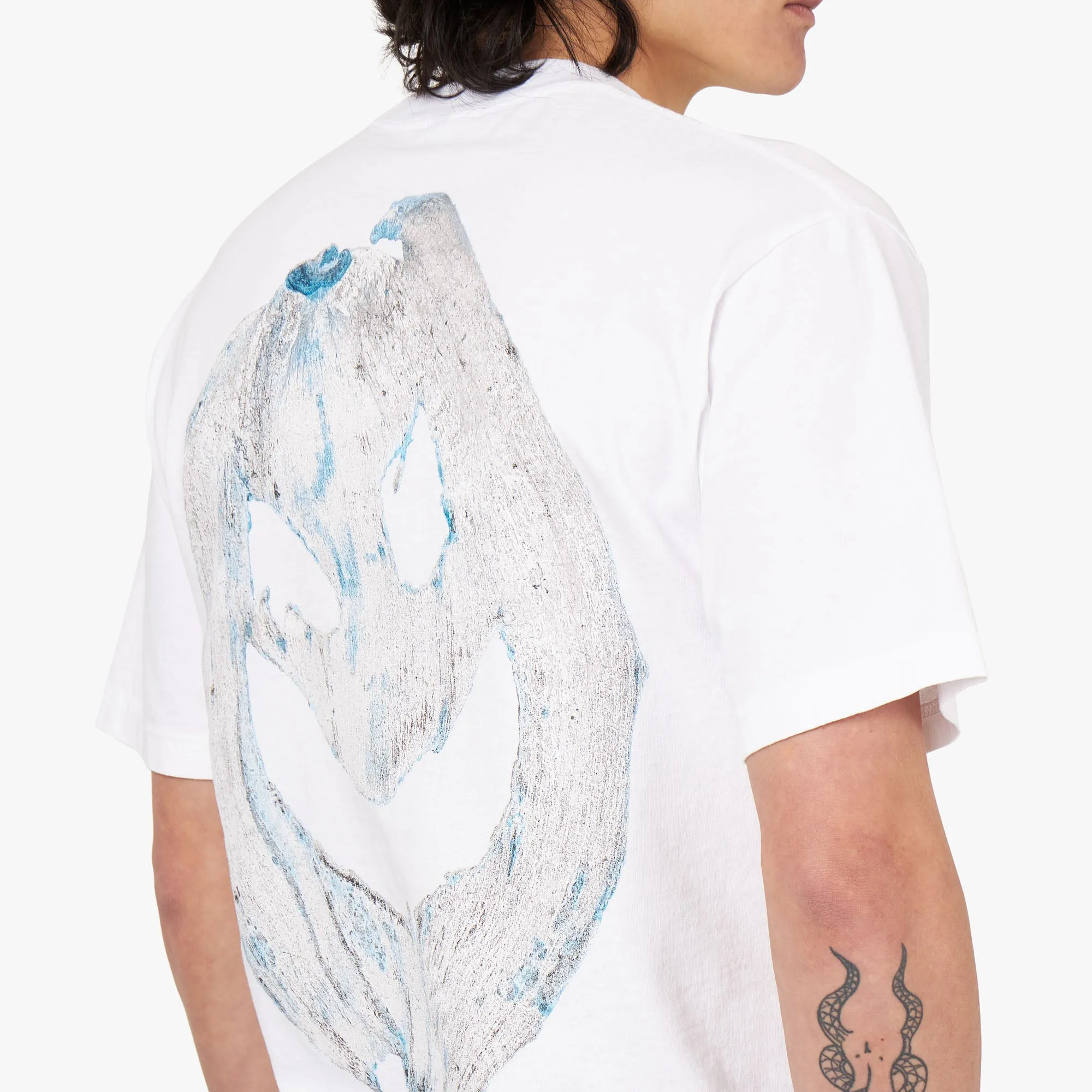 b.Eautiful x NANOOK Shinka 2C T-shirt / White