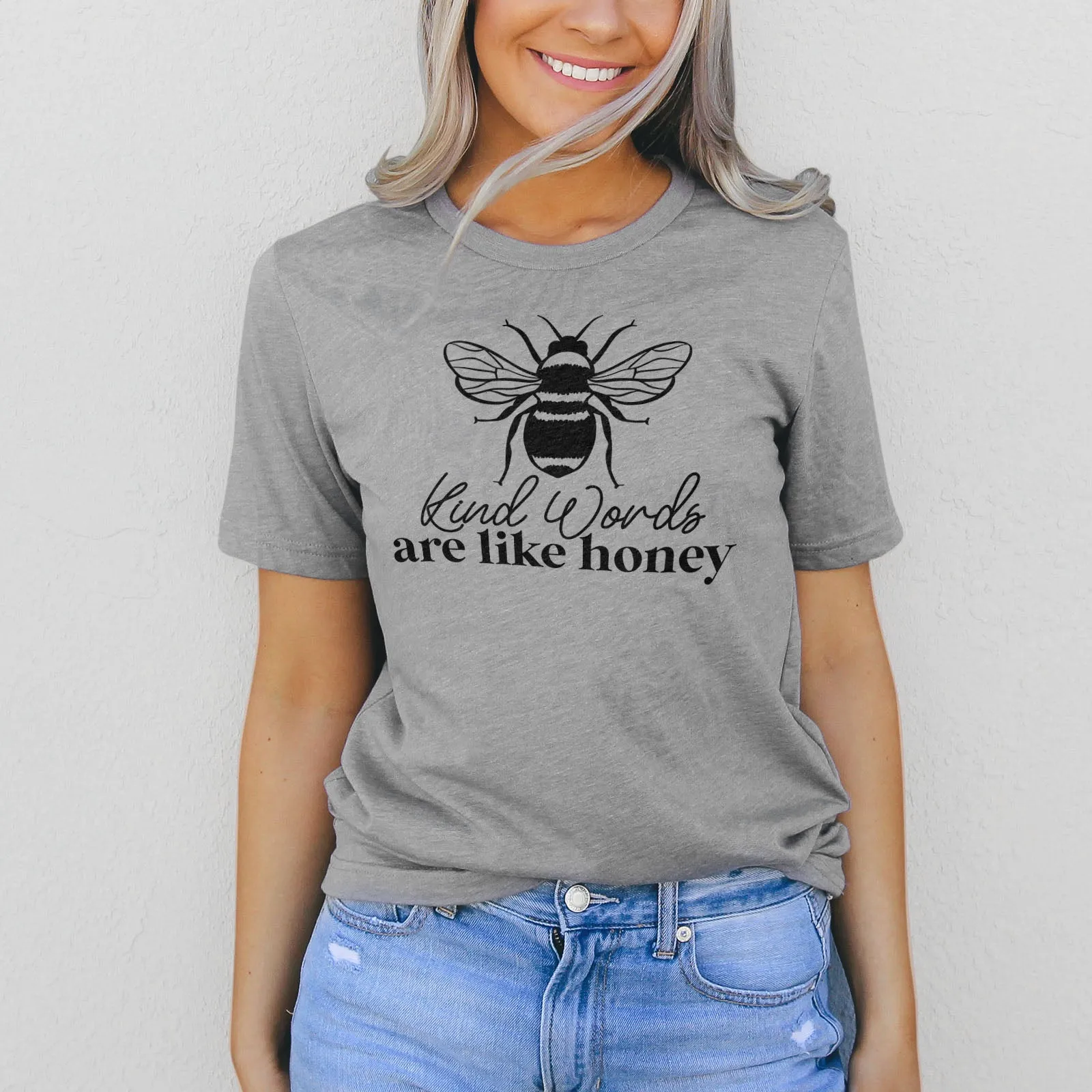 Bee Kind, Words Are Like Honey - Proverbs 16:24 Tee