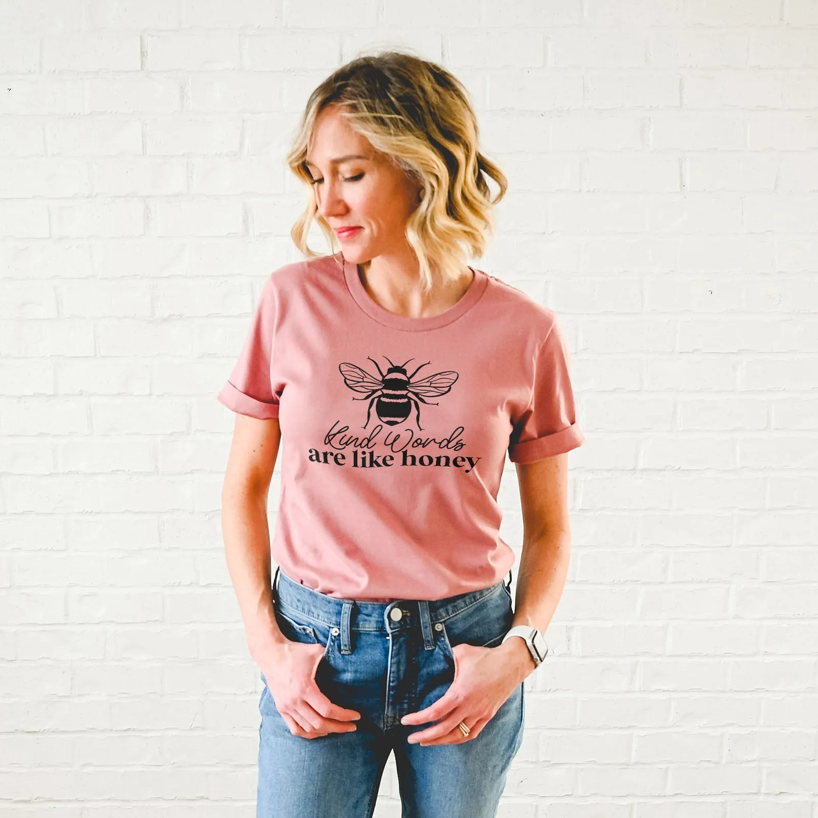 Bee Kind, Words Are Like Honey - Proverbs 16:24 Tee