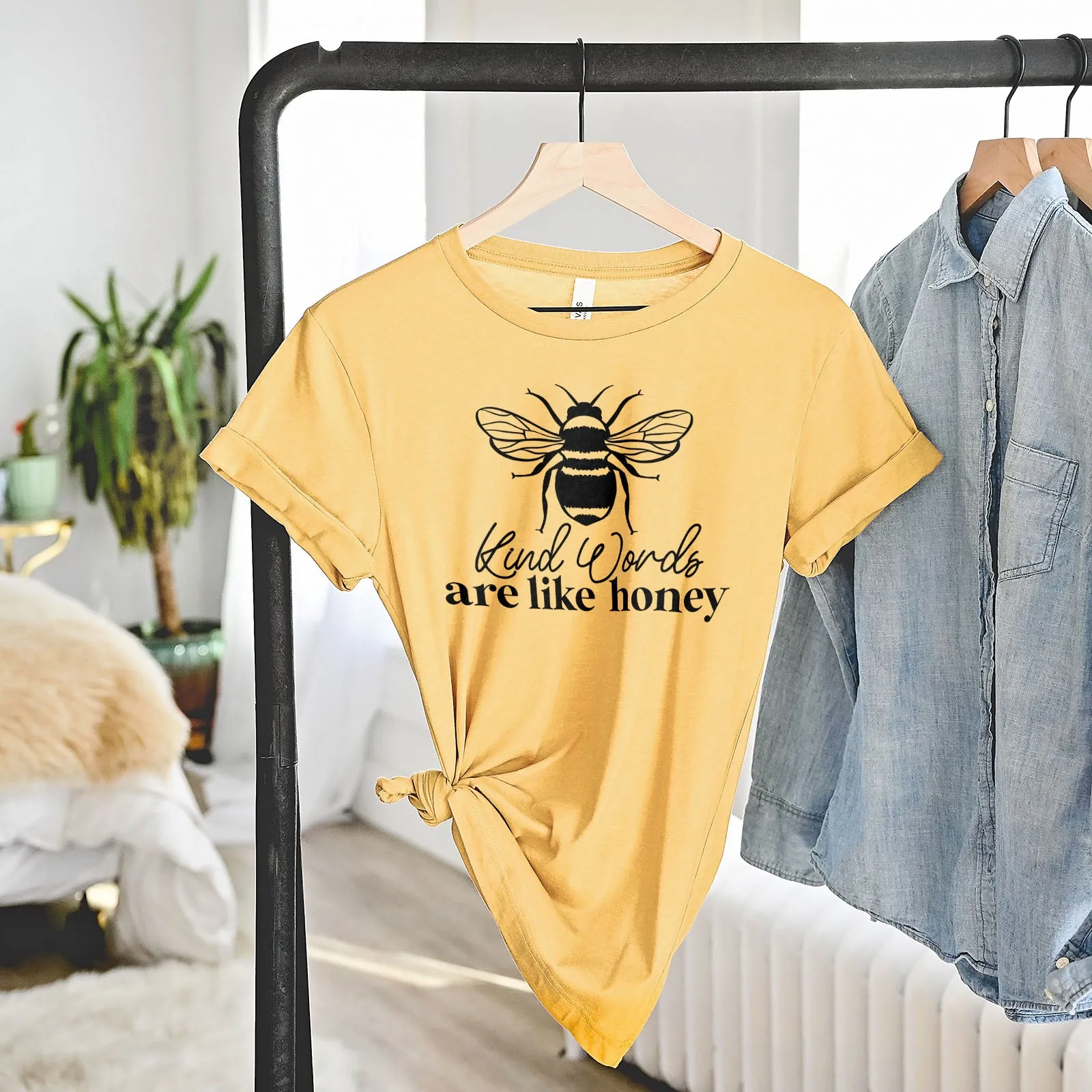 Bee Kind, Words Are Like Honey - Proverbs 16:24 Tee