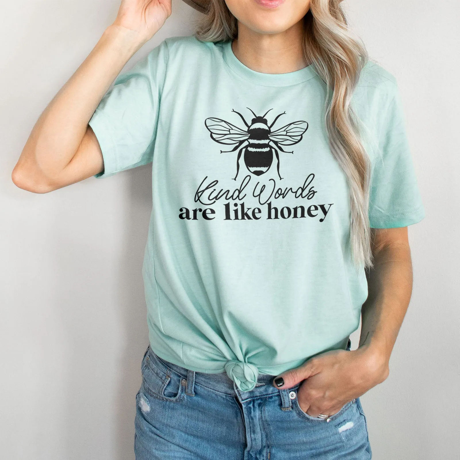 Bee Kind, Words Are Like Honey - Proverbs 16:24 Tee