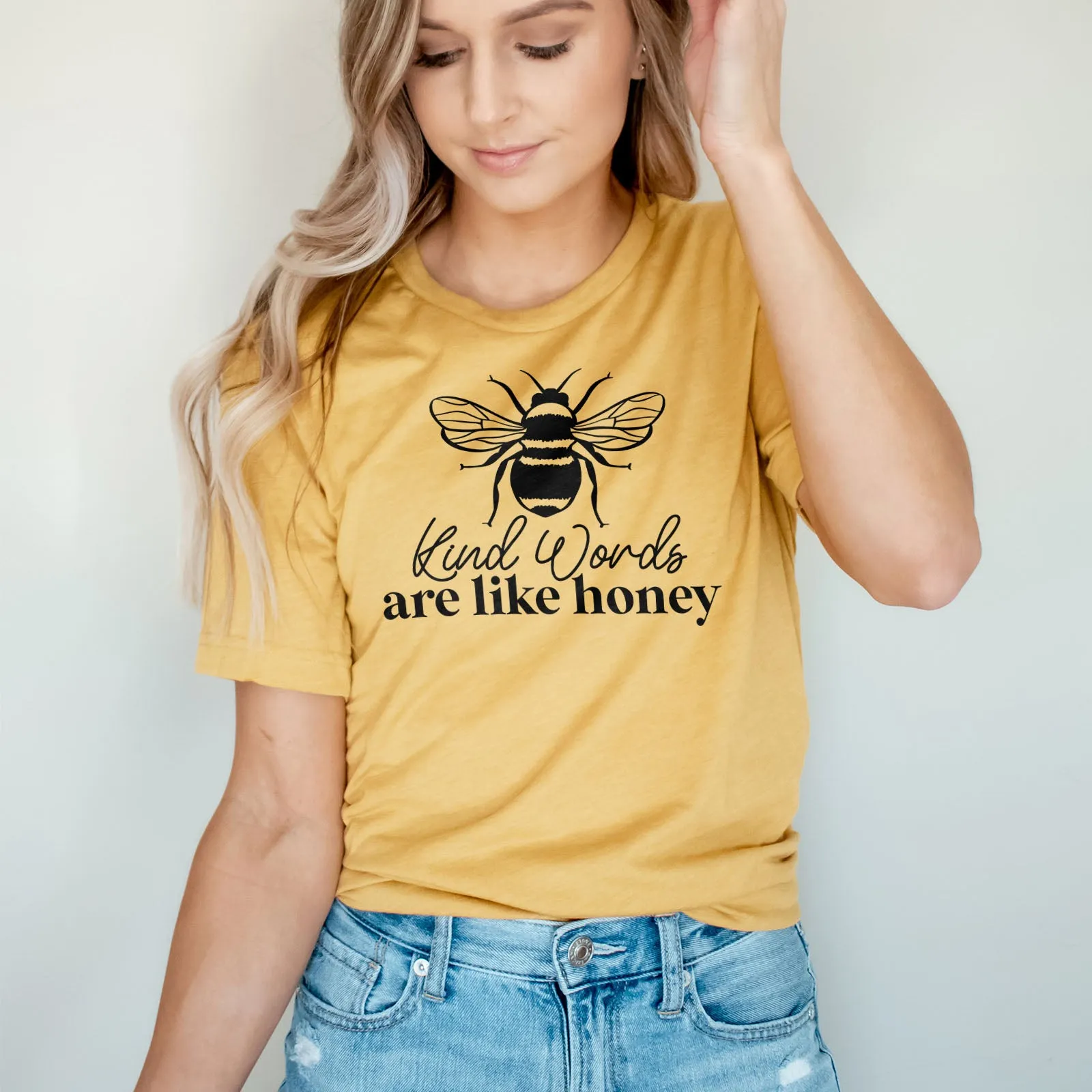 Bee Kind, Words Are Like Honey - Proverbs 16:24 Tee