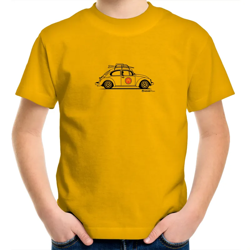 Beetle Side -  Kids Youth Crew T-Shirt