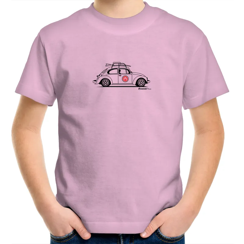 Beetle Side -  Kids Youth Crew T-Shirt