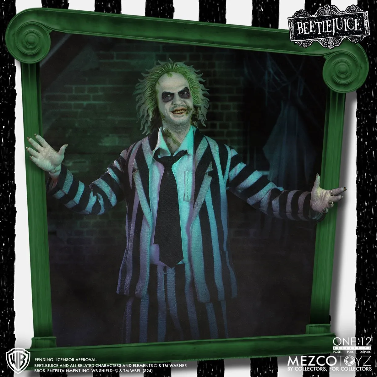 Beetlejuice (1988) Mezco One:12 Collective Deluxe Edition Beetlejuice