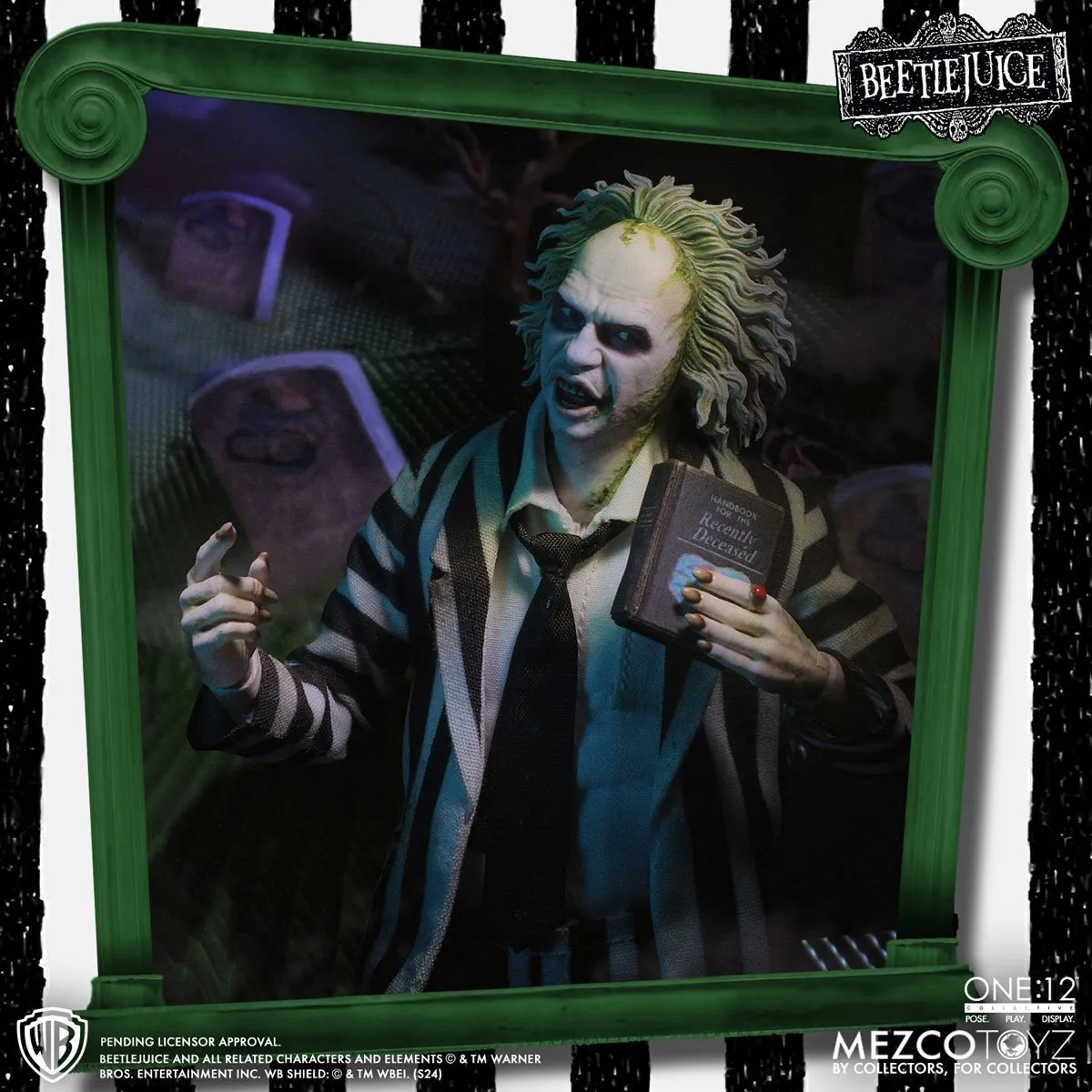 Beetlejuice (1988) Mezco One:12 Collective Deluxe Edition Beetlejuice