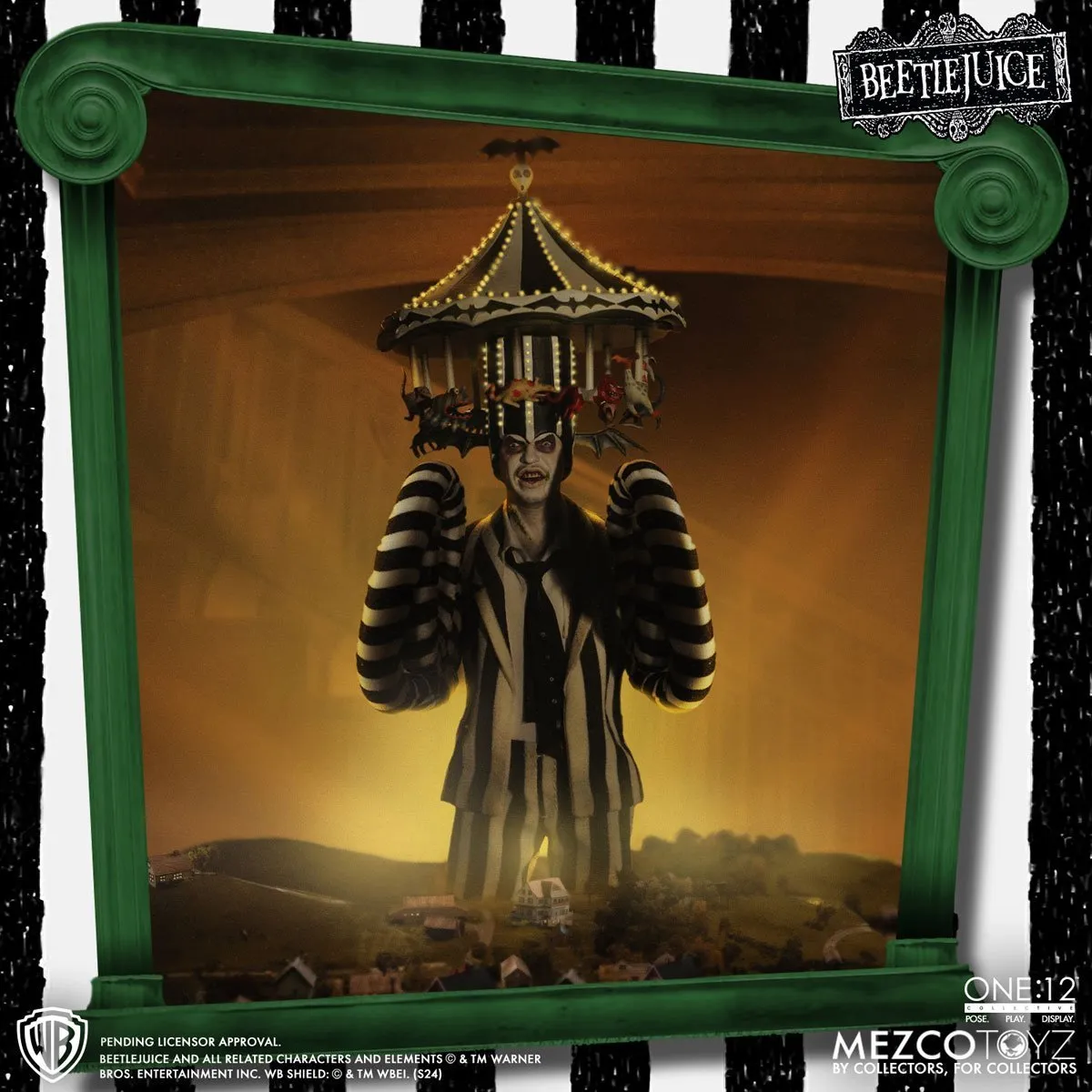 Beetlejuice (1988) Mezco One:12 Collective Deluxe Edition Beetlejuice