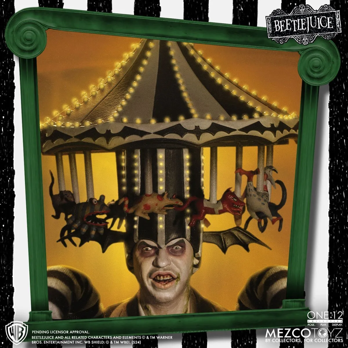 Beetlejuice (1988) Mezco One:12 Collective Deluxe Edition Beetlejuice