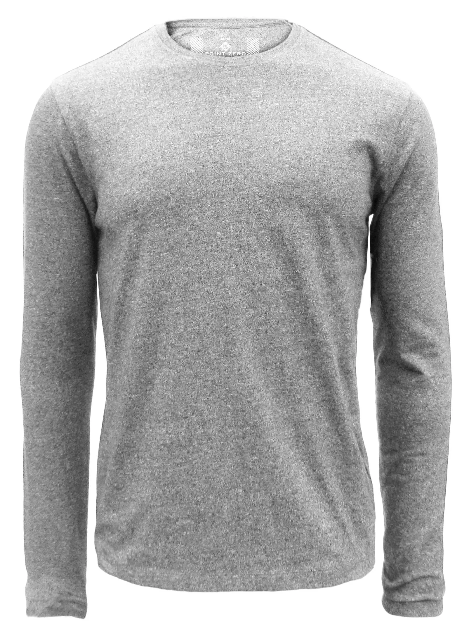 BEL | Stretch Organic long sleeve basic Crewneck || BEL | Ras du cou stretch basique bio à manches longues