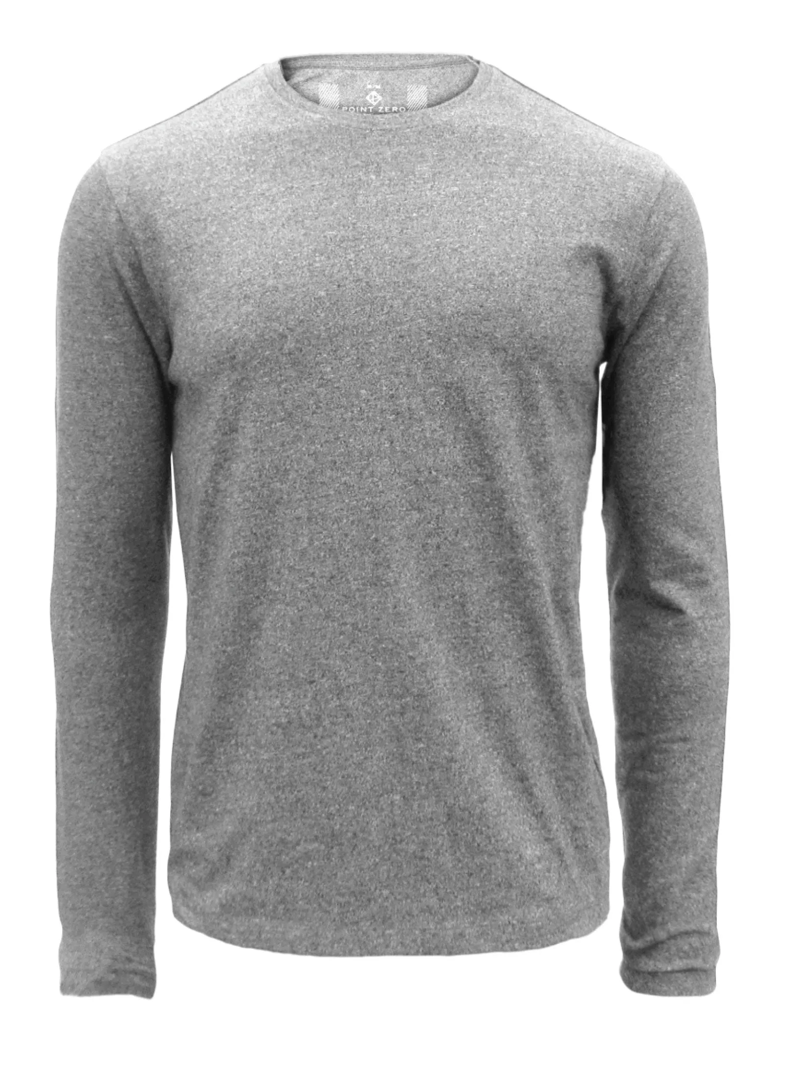 BEL | Stretch Organic long sleeve basic Crewneck || BEL | Ras du cou stretch basique bio à manches longues