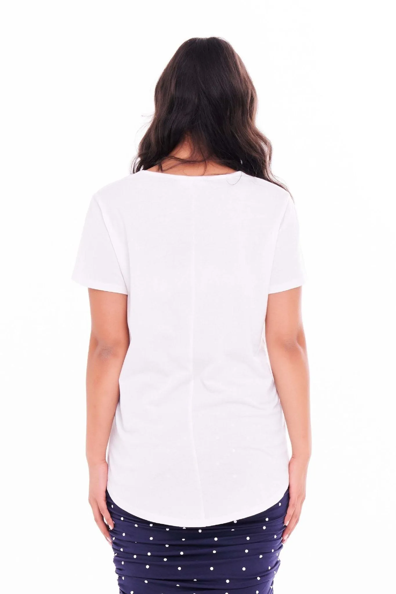 Betty Basics Ava Tee in White