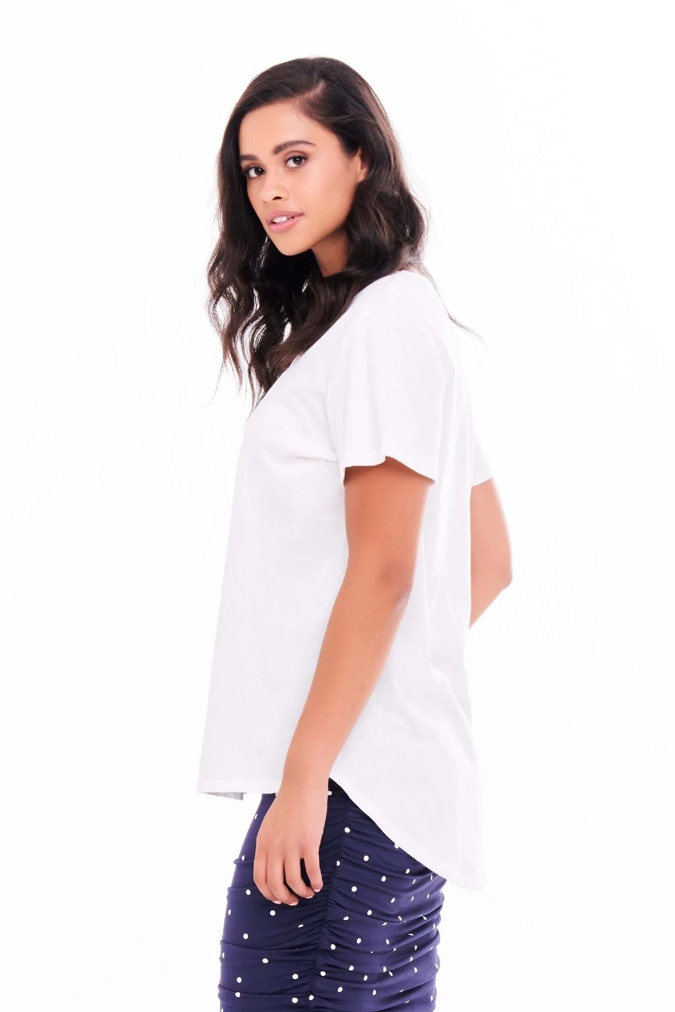 Betty Basics Ava Tee in White