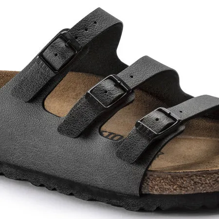 BIRKENSTOCK FLORIDA BIRKO-FLOR® FRESH PULL UP ANTHRACITE  - WOMENS