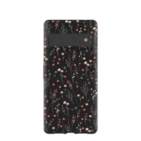 Black Night Garden Google Pixel 6 Pro Case