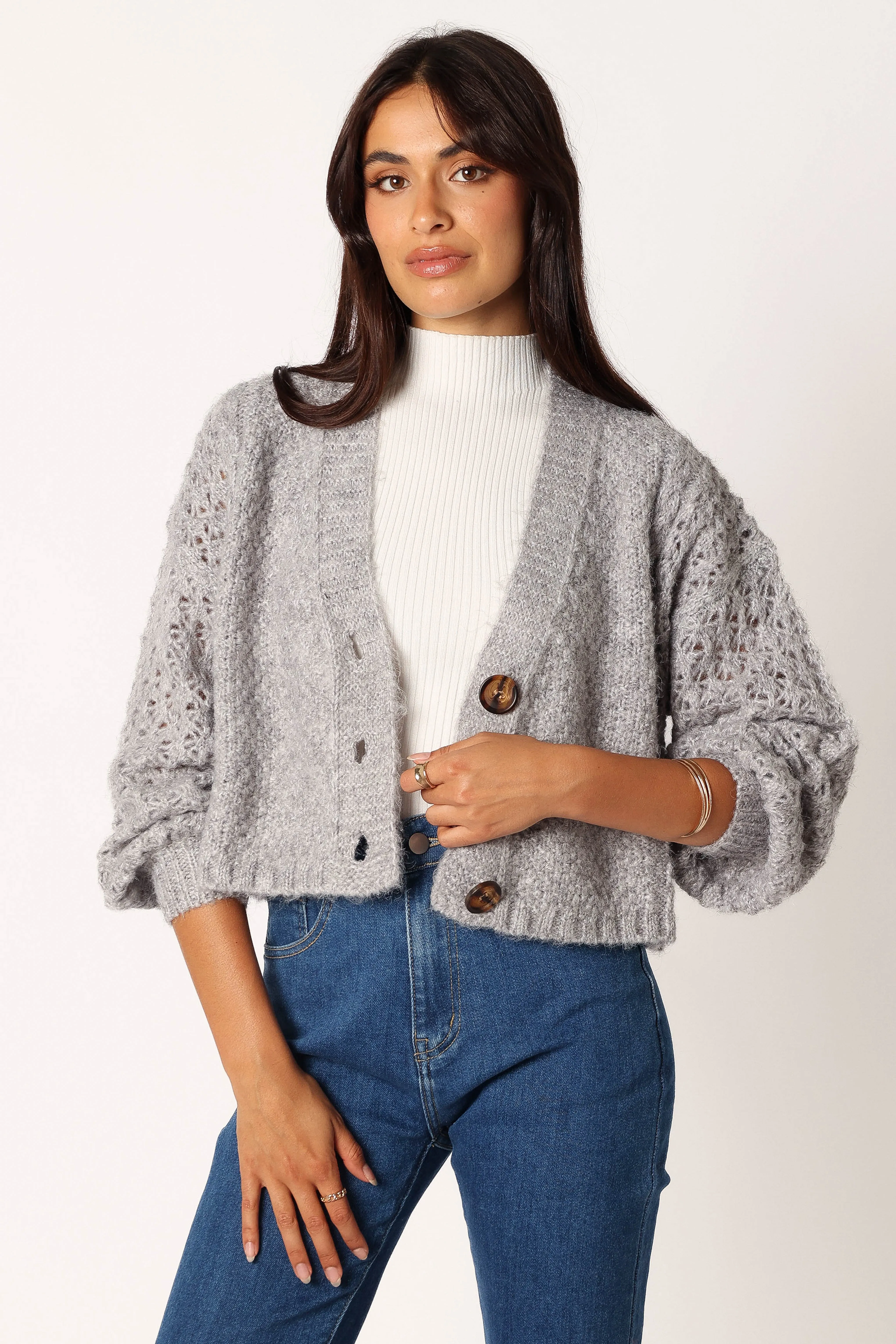 Blakey Cardigan - Grey