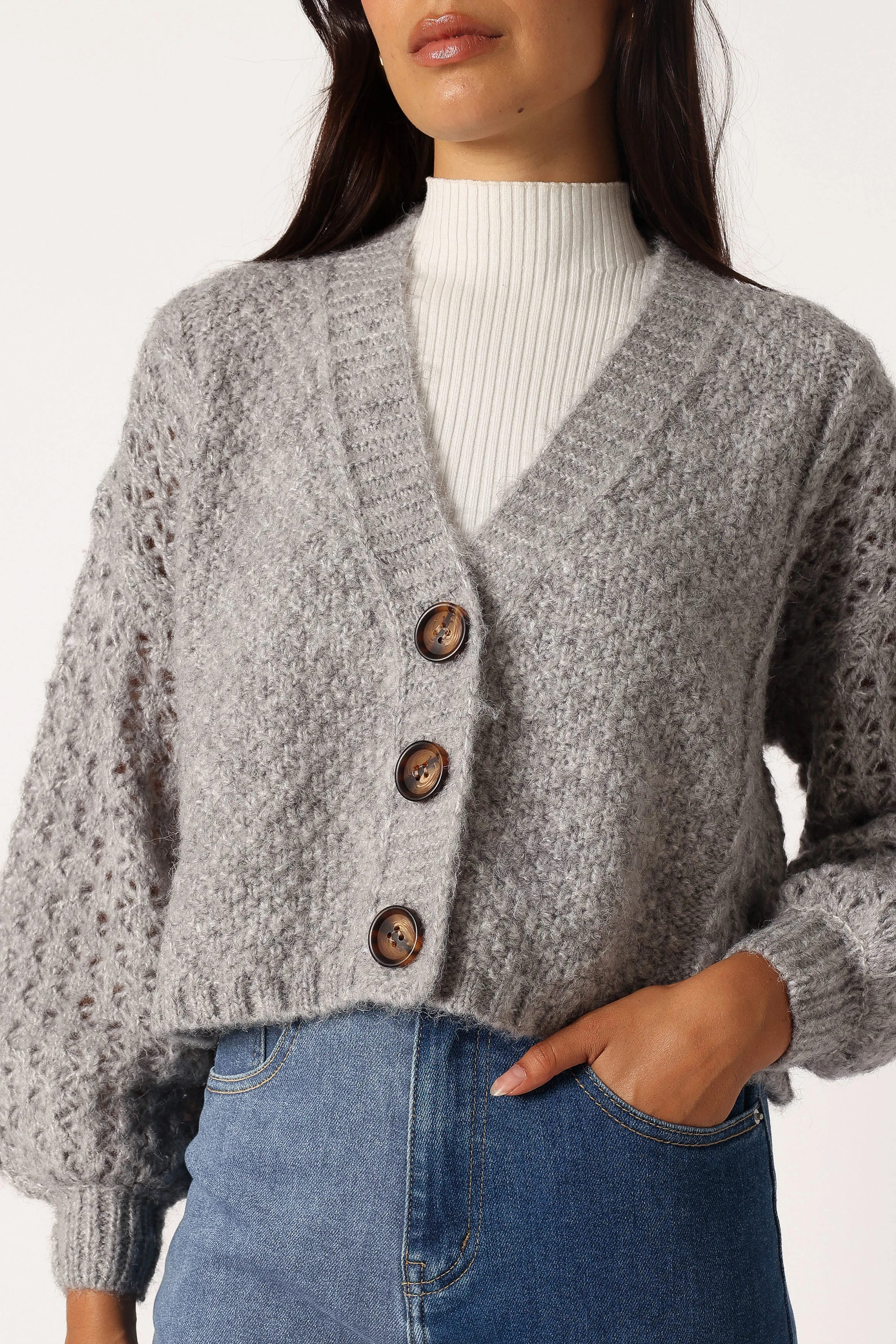 Blakey Cardigan - Grey