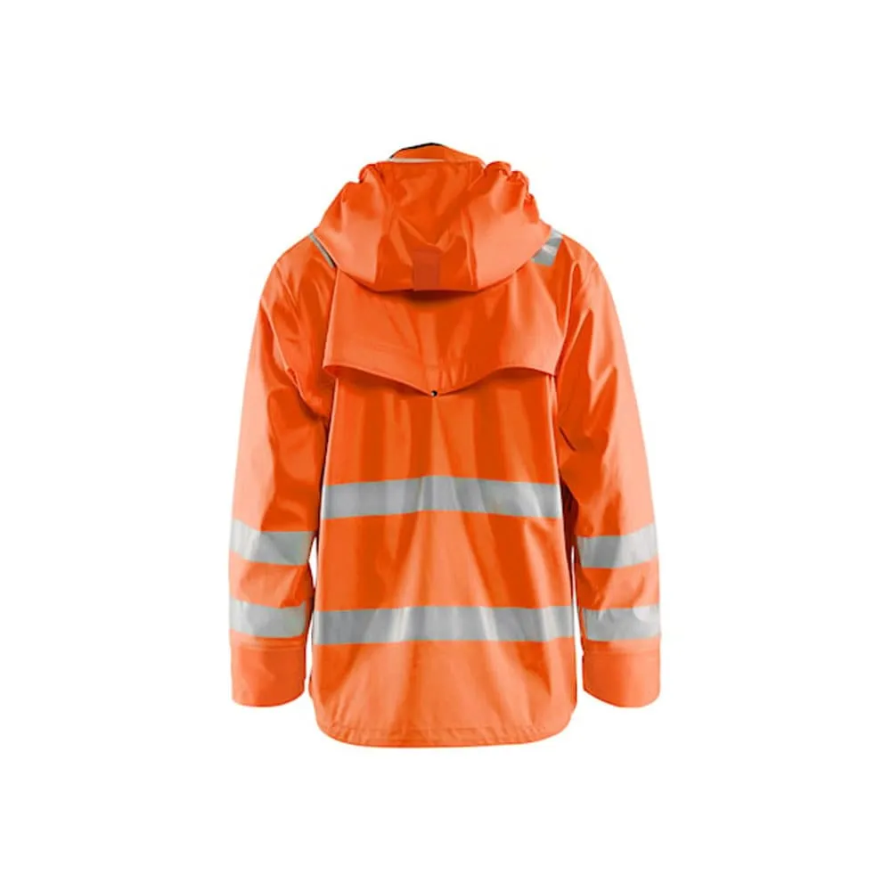 Blaklader 4302 Rain jacket Hi-Vis Level 2