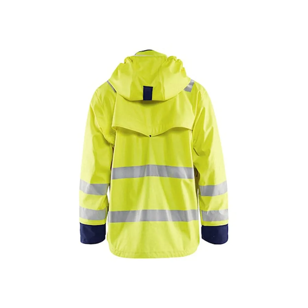 Blaklader 4302 Rain jacket Hi-Vis Level 2