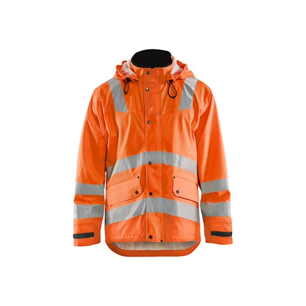 Blaklader 4302 Rain jacket Hi-Vis Level 2