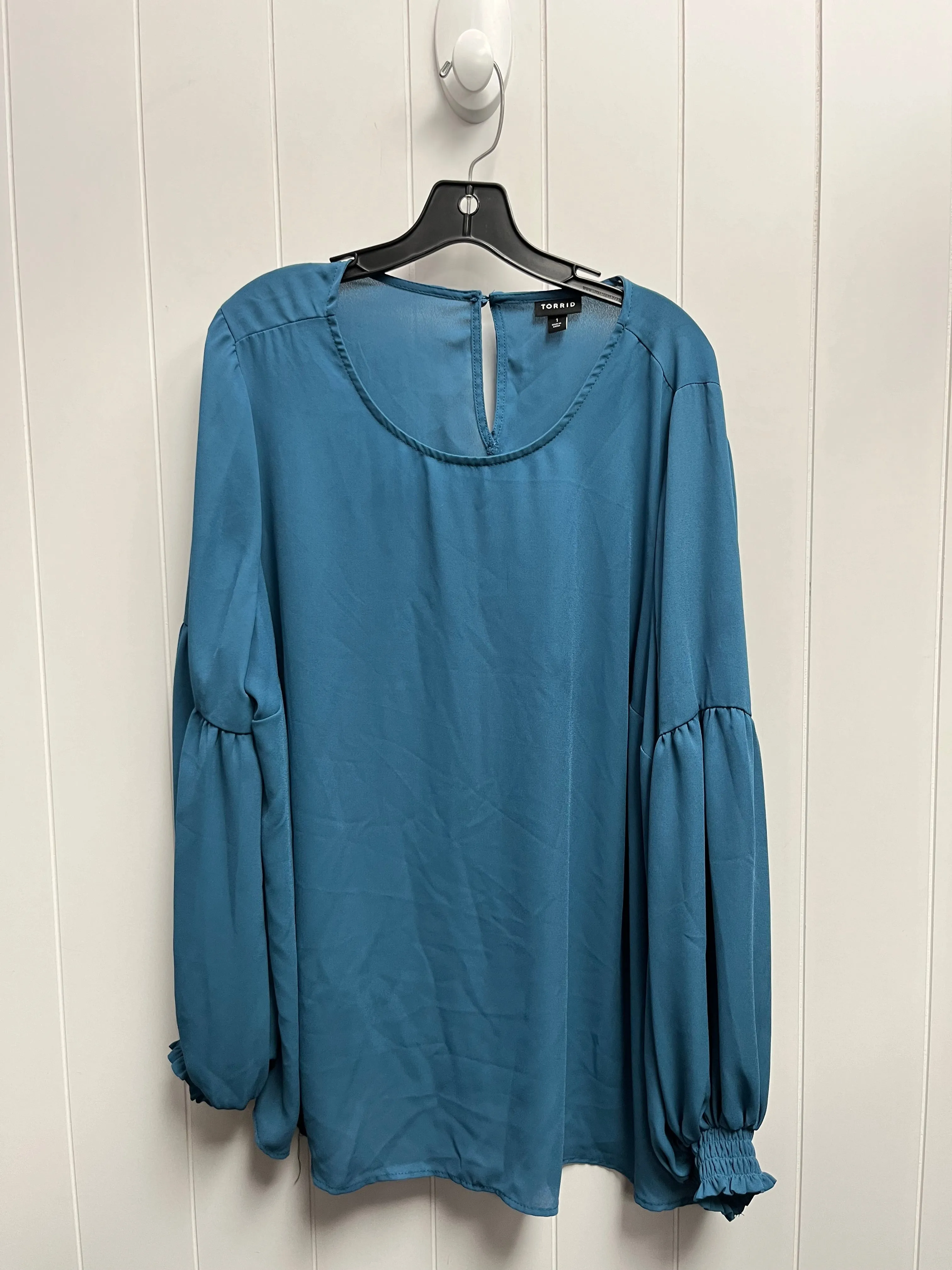 Blouse Long Sleeve By Torrid  Size: 1x