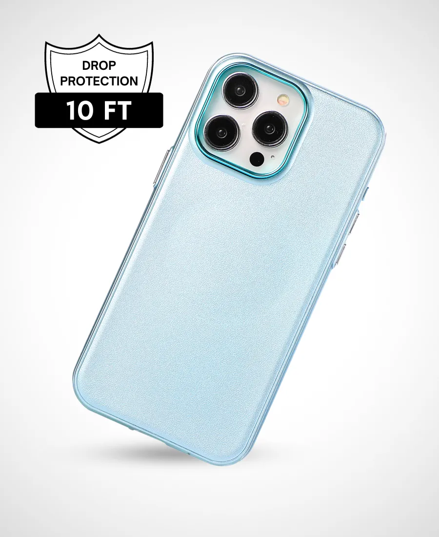 Blue Pearl Shimmer MagSafe Phone Case