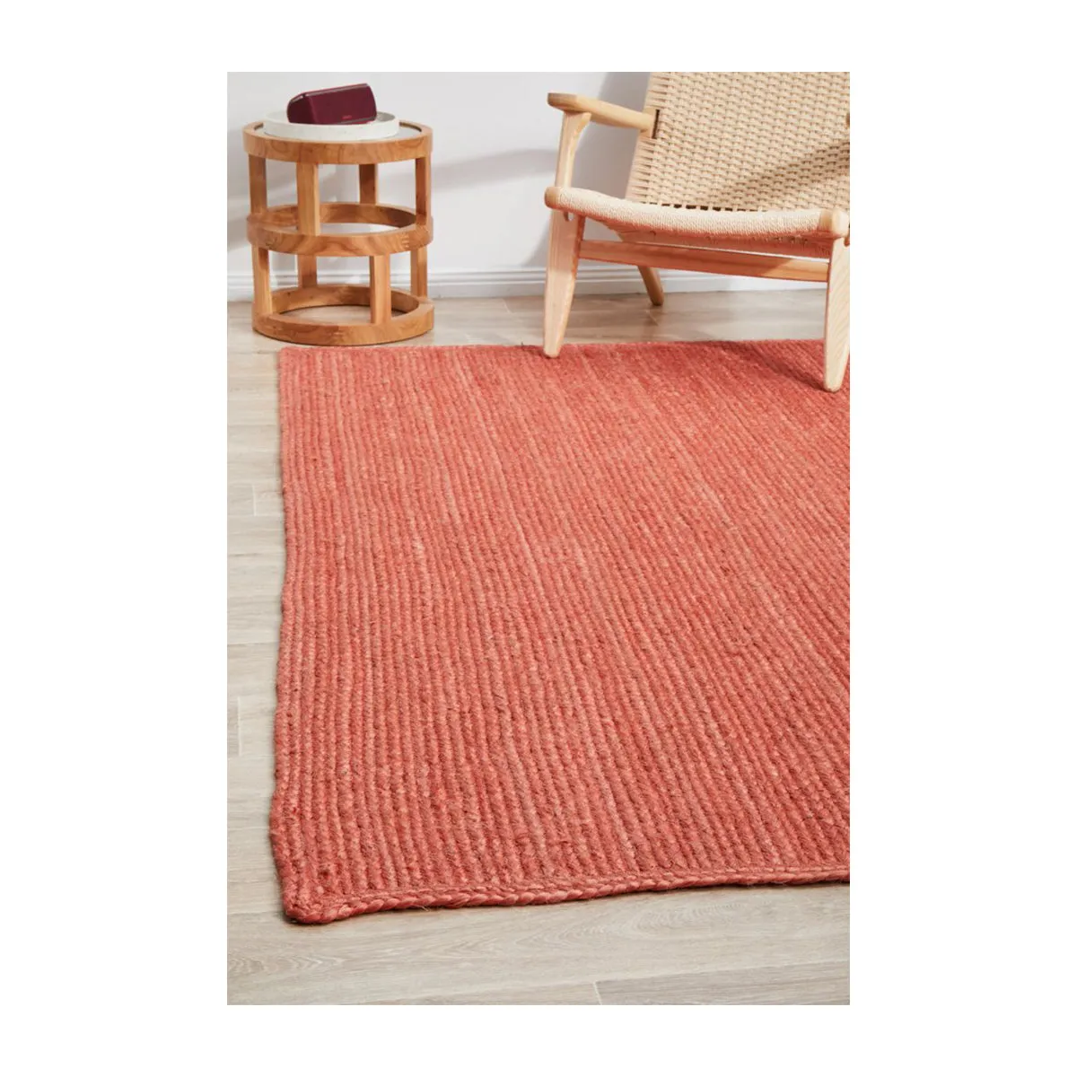 Bondi Rectangle Rug (Terracotta)