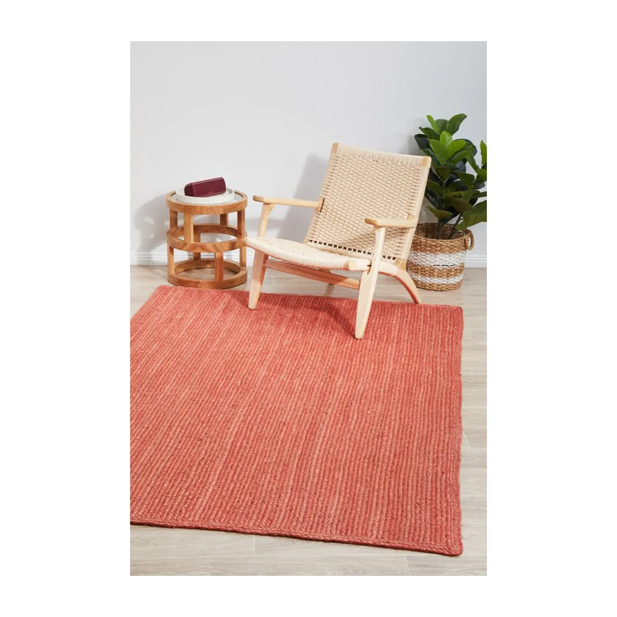 Bondi Rectangle Rug (Terracotta)