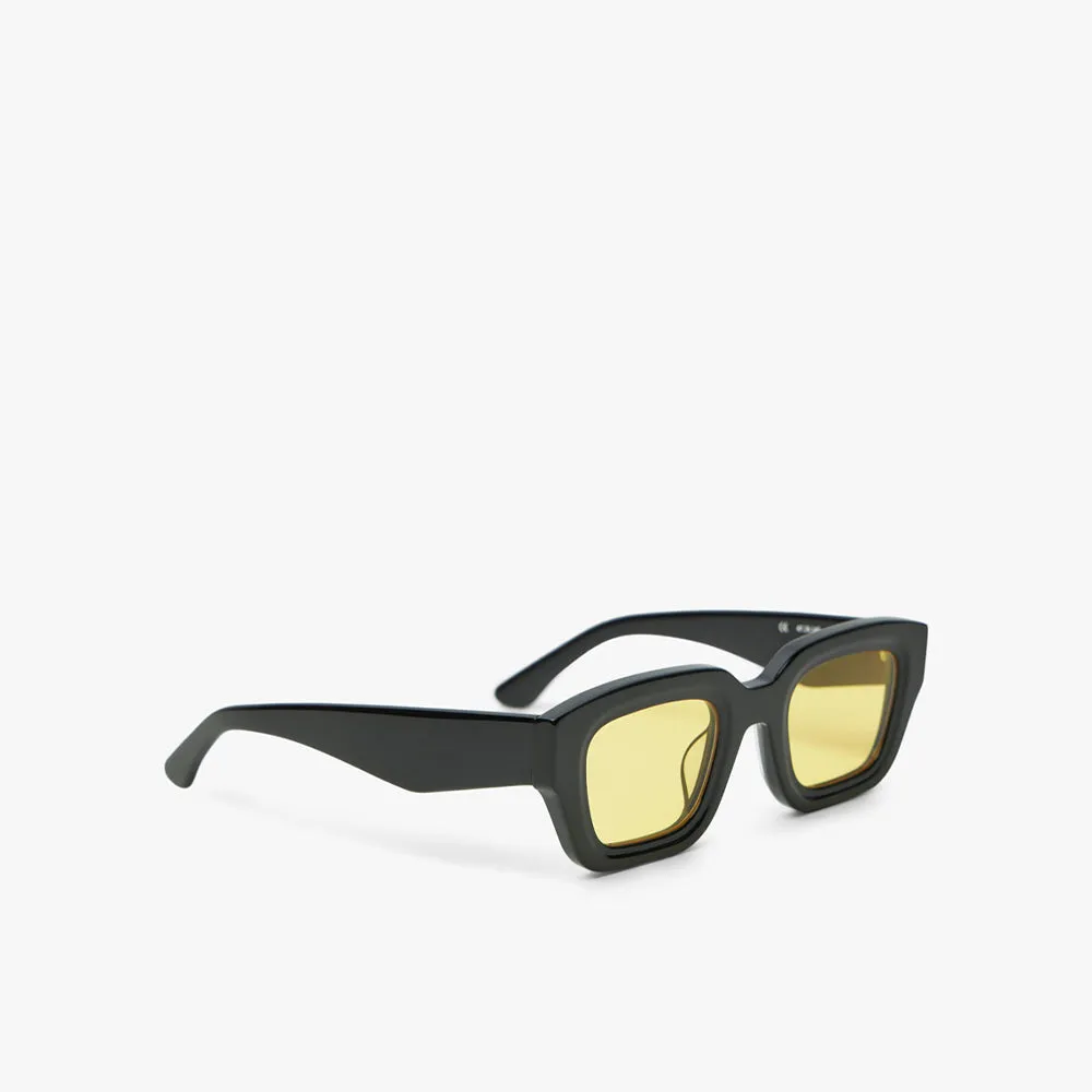 Bonnie Clyde Karate Sunglasses Black / Yellow