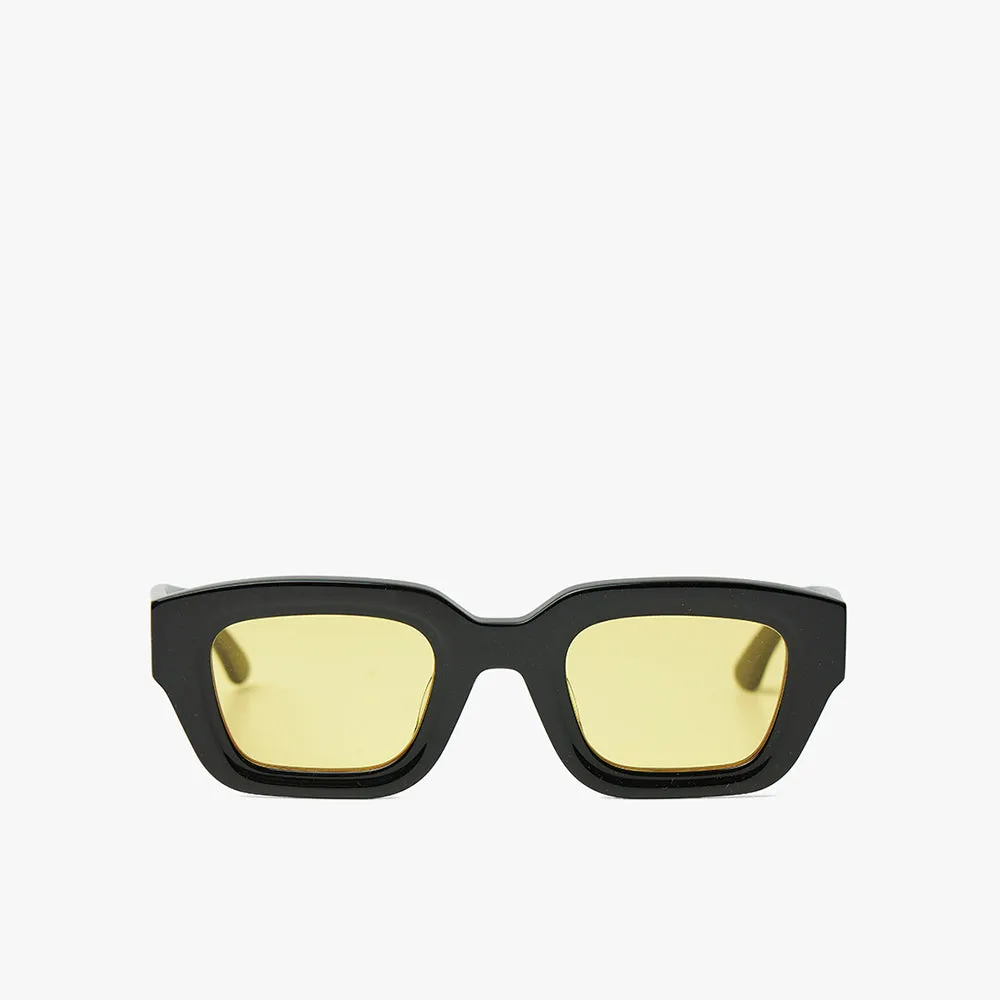 Bonnie Clyde Karate Sunglasses Black / Yellow