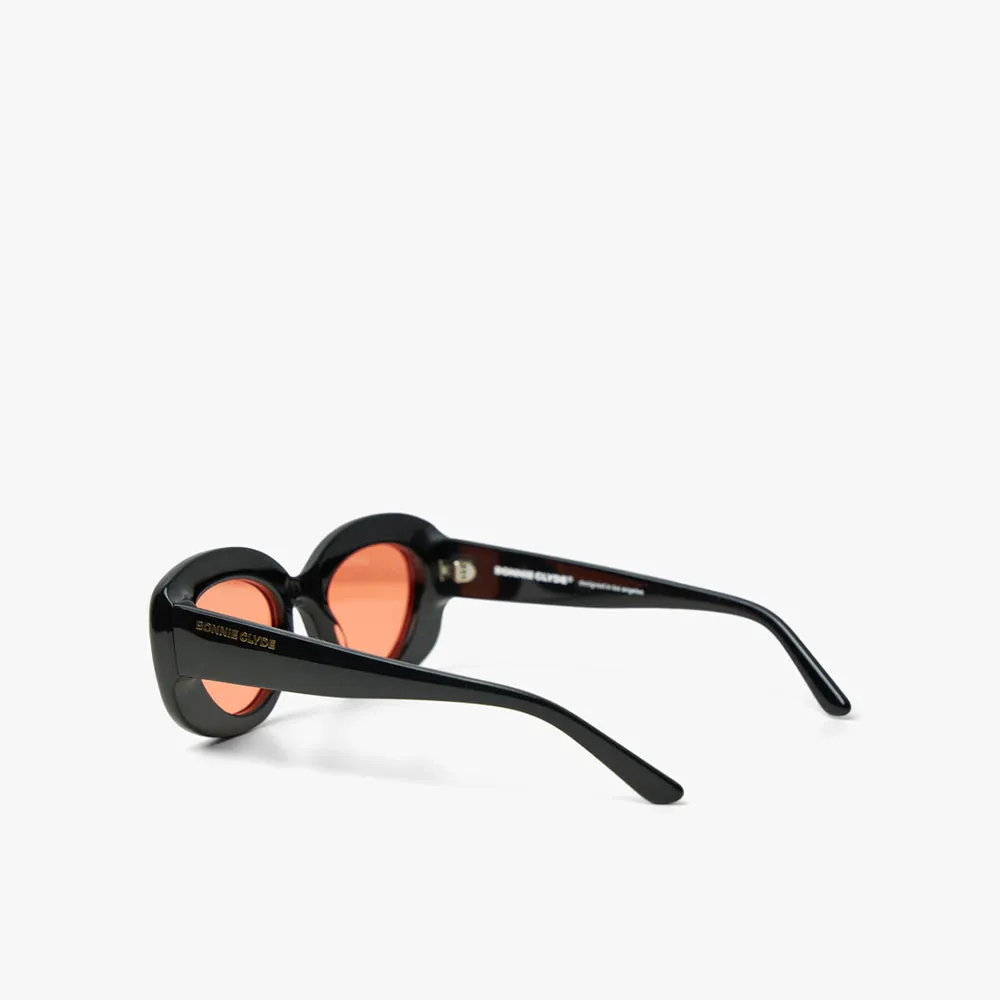 Bonnie Clyde Portal Sunglasses Black / Orange