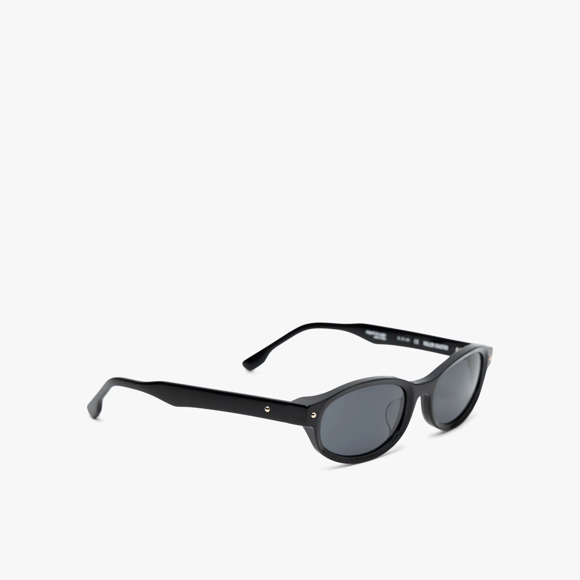 Bonnie Clyde Roller Coaster Sunglasses Black / Black