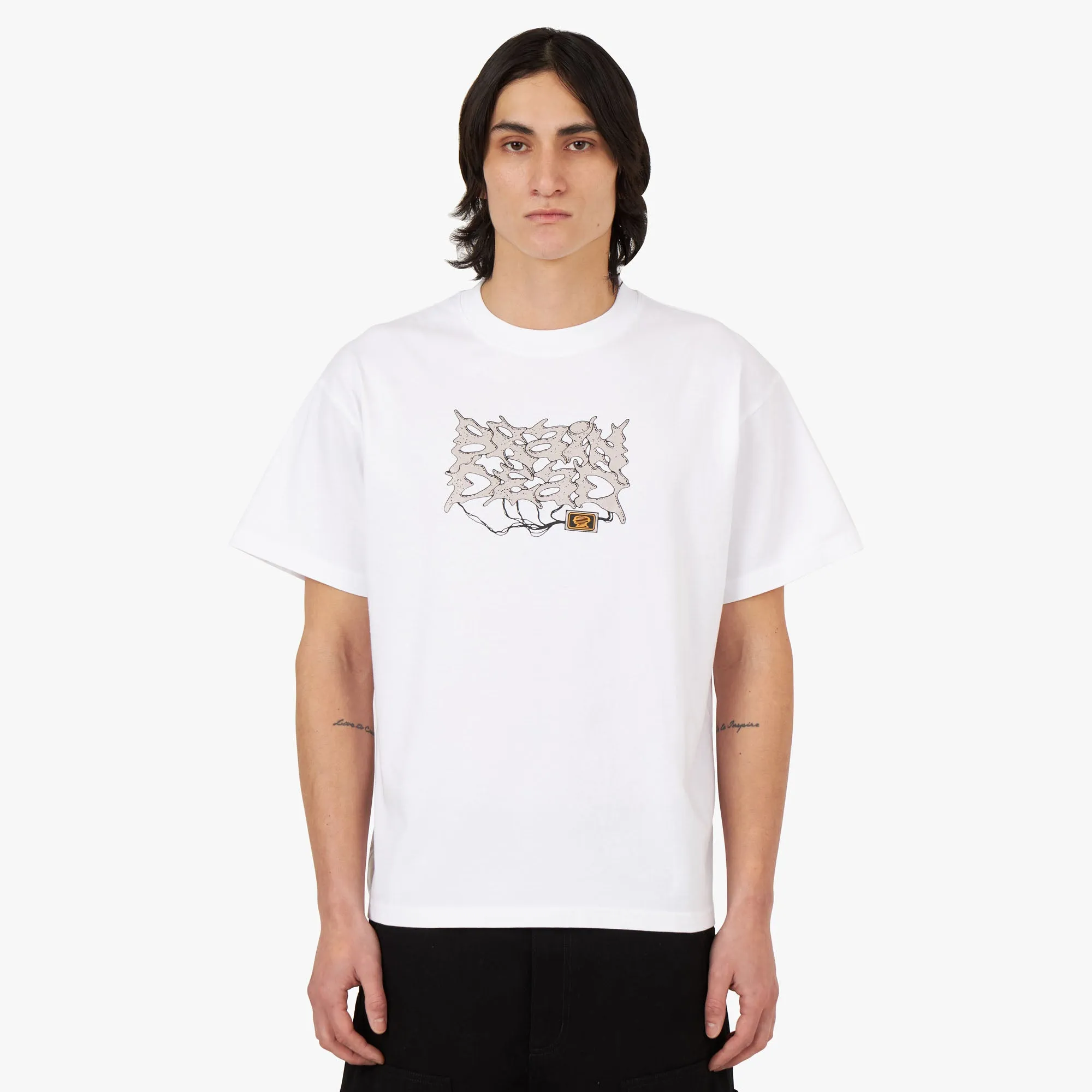 Brain Dead Bio Organic Mutator T-shirt / White