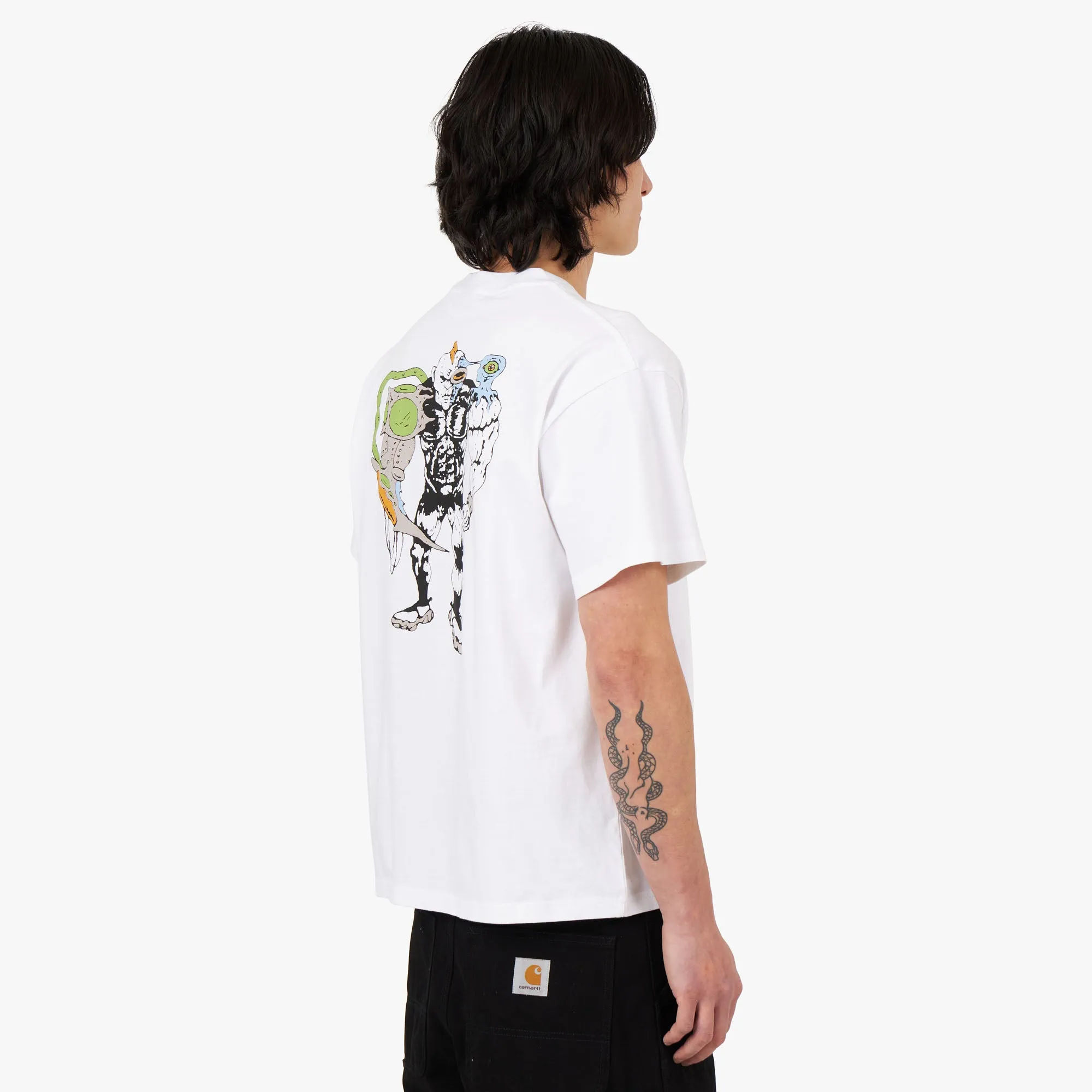 Brain Dead Bio Organic Mutator T-shirt / White