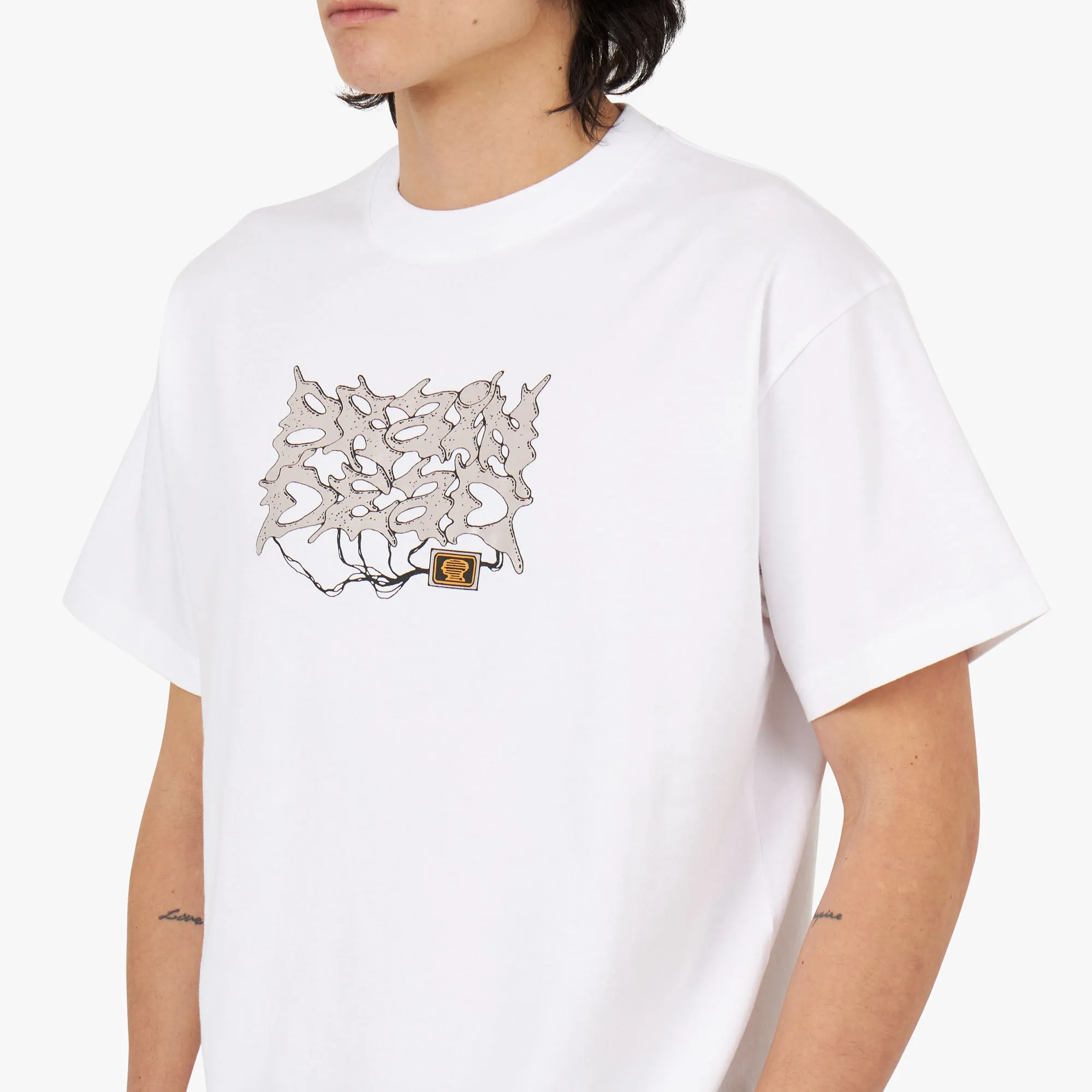 Brain Dead Bio Organic Mutator T-shirt / White