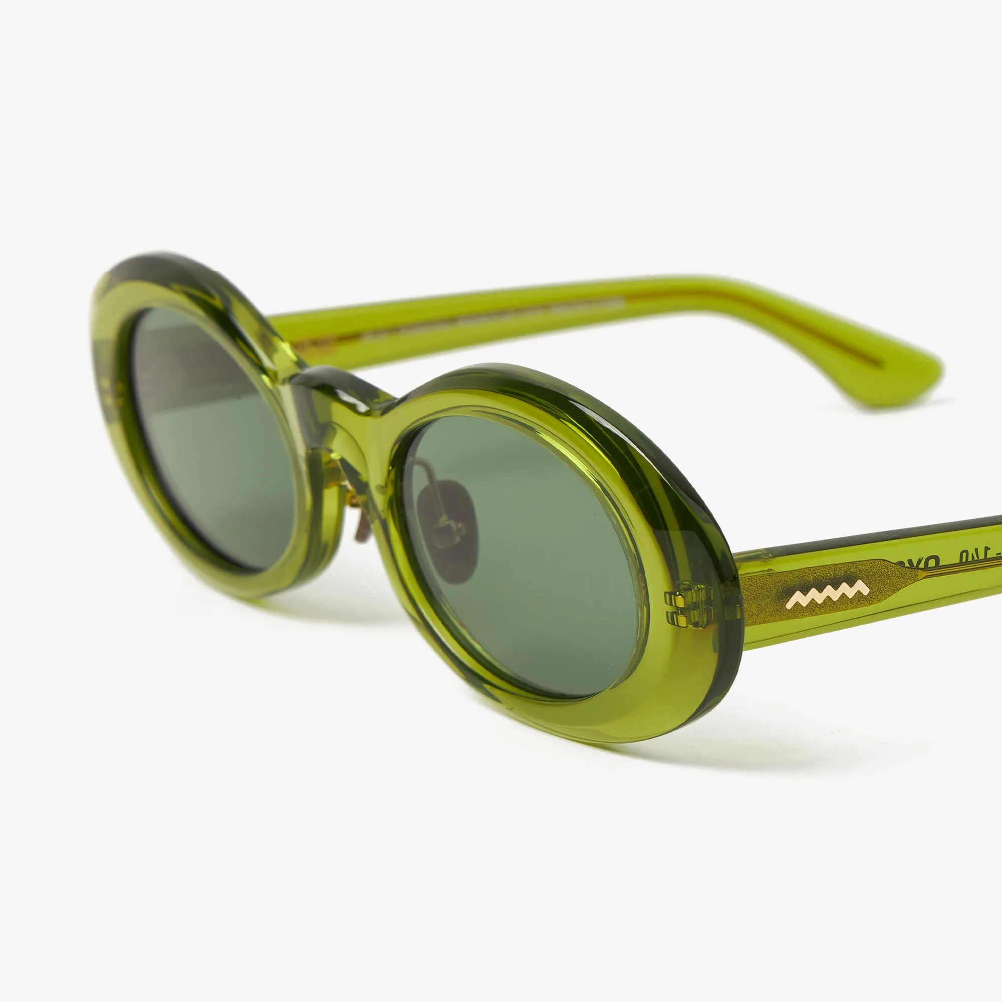 Brain Dead Oyster Sunglasses / Green