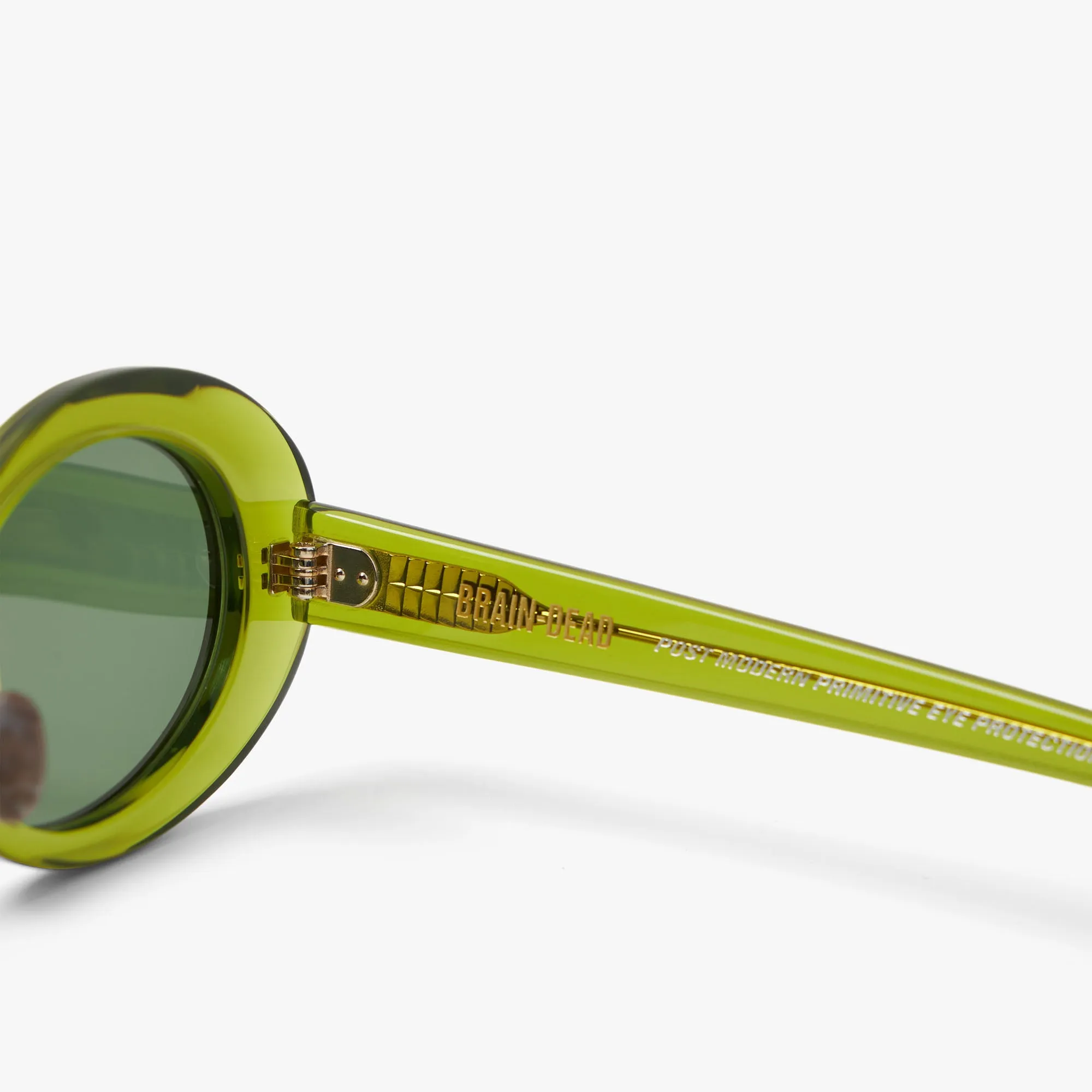 Brain Dead Oyster Sunglasses / Green