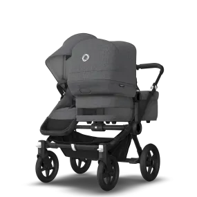 Bugaboo Donkey 5 Duo - Black/Grey Melange/Grey Melange