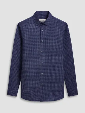 Bugatchi Shirt Ooohcotton James | Night Blue