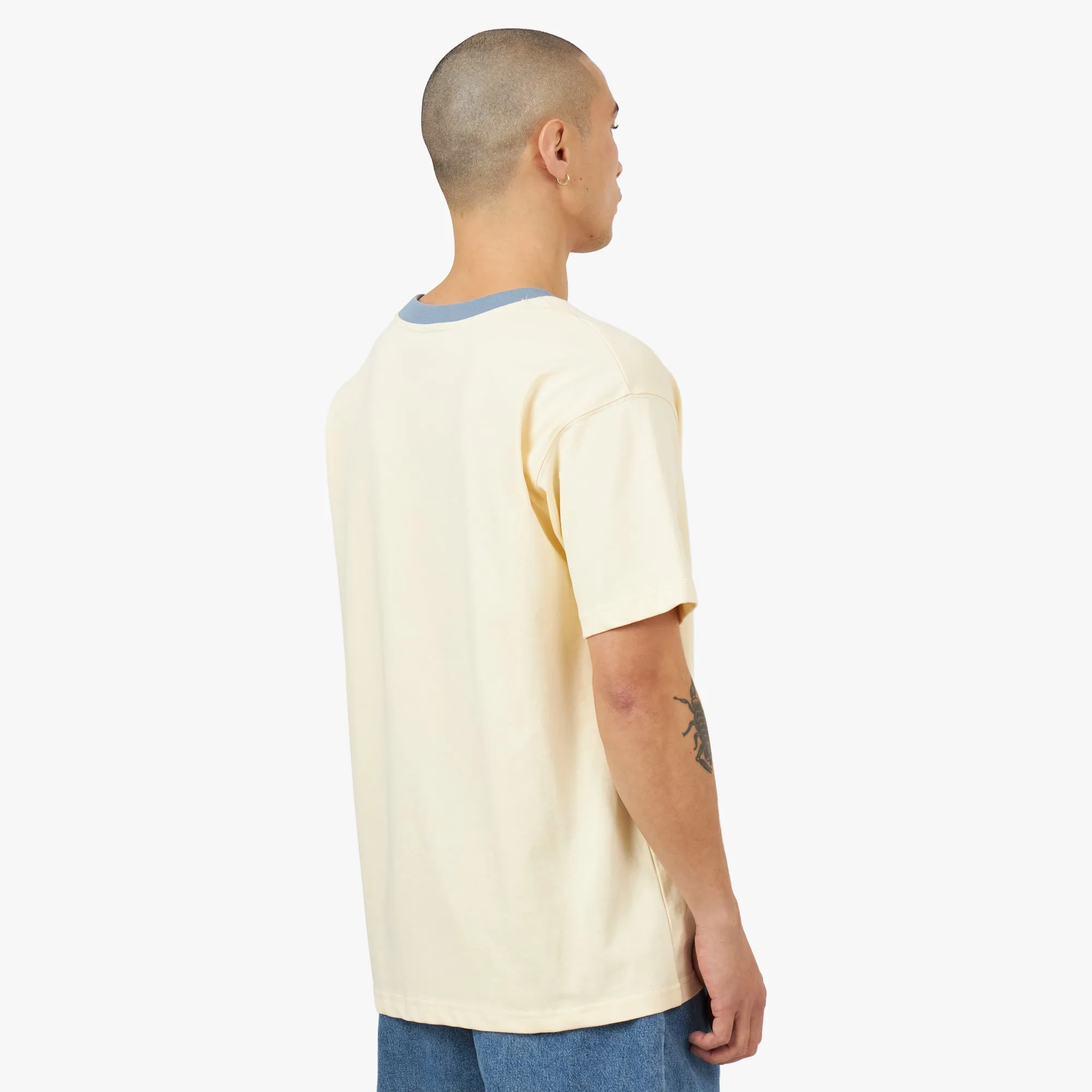 Butler SVC Arch Ringer T-shirt / Ivory