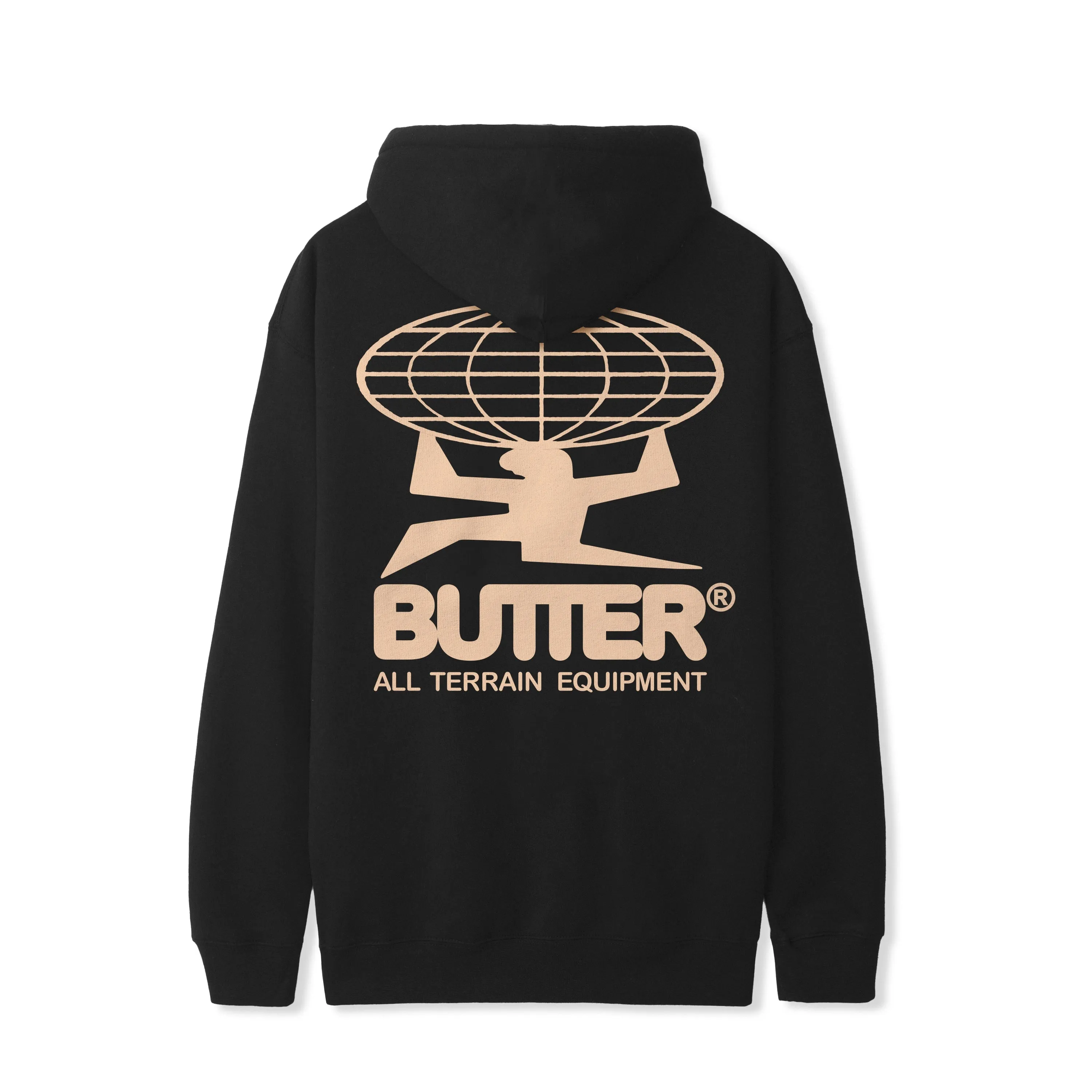 Butter Goods - All Terrain Pullover Hood (Black)