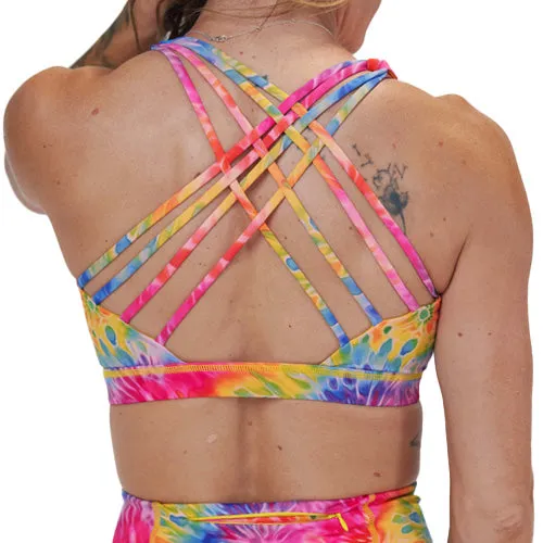 Butterfly Back Bra | Rainbow Love