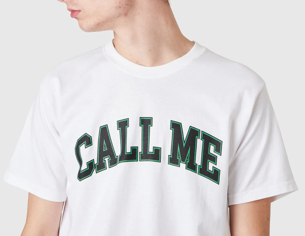 Call Me 917 Tee / White